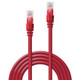 Lindy 1m Cat.6 U/UTP Network Cable, Red