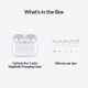 Apple AirPods Pro (3rd generation) Headset True Wireless Stereo (TWS) In-ear Calls/Music/Sport/Everyday Bluetooth White