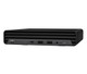 HP Pro Mini 400 G9 Intel® Core™ i5 i5-14500T 8 GB DDR5-SDRAM 256 GB SSD Windows 10 Pro Mini PC Black