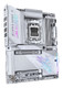 GIGABYTE X870E AORUS PRO X3D ICE Motherboard - Supports AMD Ryzen 9000 CPUs, 18+2+2 Phases Digital VRM, up to 9000Hz DDR5 (OC), 2xPCIe 5.0 + 2xPCIe 4.0, Wi-Fi 7, 5GbE LAN, USB 4