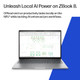HP ZBook 8 G2i 16 inch Mobile Workstation PC - Data Science Copilot+ PC Intel Core Ultra 7 356H 40.6 cm (16") WUXGA 16 GB DDR5-SDRAM 512 GB SSD Wi-Fi 7 (802.11be) Windows 11 Pro AI Workstation, AI PC Silver