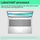 HP ProBook 460 G11 Intel Core Ultra 5 125U Laptop 40.6 cm (16") WUXGA 8 GB DDR5-SDRAM 256 GB SSD Wi-Fi 6E (802.11ax) Windows 11 Pro AI PC Silver
