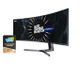 Samsung C49RG90SSR 124.5 cm (49") 5120 x 1440 pixels UltraWide Quad HD+ QLED Bla