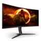 AOC G2 CU34G2X/BK computer monitor 86.4 cm (34") 3440 x 1440 pixels Quad HD LED Black, Red
