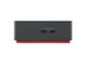 Lenovo 40B00300UK laptop dock/port replicator Wired Thunderbolt 4 Black, Red
