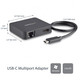 Startech USB-C Multiport Adapter HDMI USB 3.0 Gb Ethernet (Open Box)