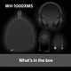 Sony WH-1000XM5 Noise Cancelling Wireless Headphones, 30 hours battery life, Overhead Bluetooth Headphones, Optimised for Alexa and Google Assistant, IOS and Android with Built-In Mic, in Black