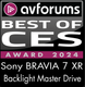 Sony BRAVIA 7 QLED (XR l Mini LED) 75 Inch 4K HDR Google Smart TV (2024) | Gaming Features for PlayStation 5, IMAX Enhanced, Dolby Vision Atmos, Chromecast, AirPlay, 120Hz