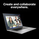 HP ZBook Studio G11 Intel Core Ultra 7 155H 40.6 cm (16") WUXGA 32 GB DDR5-SDRAM NVIDIA RTX 1000 Ada Wi-Fi 7 (802.11be) Windows 11 Pro AI Workstation, AI PC