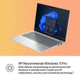 HP EliteBook 6 G1i AI PC Intel Core Ultra 5 225U Laptop 33.8 cm (13.3") WUXGA 16 GB DDR5-SDRAM 512 GB SSD Wi-Fi 6E (802.11ax) Windows 11 Pro Silver
