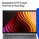 HP DK4Q5AT laptop Copilot+ PC Intel Core Ultra 7 33.8 cm (13.3") WUXGA 16 GB LPDDR5x-SDRAM 512 GB SSD Wi-Fi 7 (802.11be) Windows 11 Pro Silver