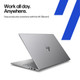 HP ZBook 8 G1i 16 inch Mobile Workstation PC Wolf Pro Security Edition - Data Science Intel Core Ultra 9 285H 40.6 cm (16") WQXGA 32 GB DDR5-SDRAM 1 TB SSD NVIDIA RTX 500 Ada Wi-Fi 7 (802.11be) Windows 11 Pro AI Workstation, AI PC Silver