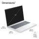 HP EB8G2I16AI U7 366H 16 24GB/512 PC Copilot+ PC Intel Core Ultra 7 Laptop 40.6 cm (16") WUXGA DDR5-SDRAM 512 GB SSD Wi-Fi 7 (802.11be) Windows 11 Pro Silver