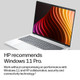 HP EB8G2I16AI U7 355 16 32GB/1T PC Copilot+ PC Intel Core Ultra 7 Laptop 40.6 cm (16") 2.5K LPDDR5x-SDRAM 1 TB SSD Wi-Fi 7 (802.11be) Windows 11 Pro Silver