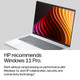 HP EB8G2I16AI U7 355 16 32GB/1T PC Copilot+ PC Intel Core Ultra 7 Laptop 40.6 cm (16") 2.5K LPDDR5x-SDRAM 1 TB SSD Wi-Fi 7 (802.11be) Windows 11 Pro Silver