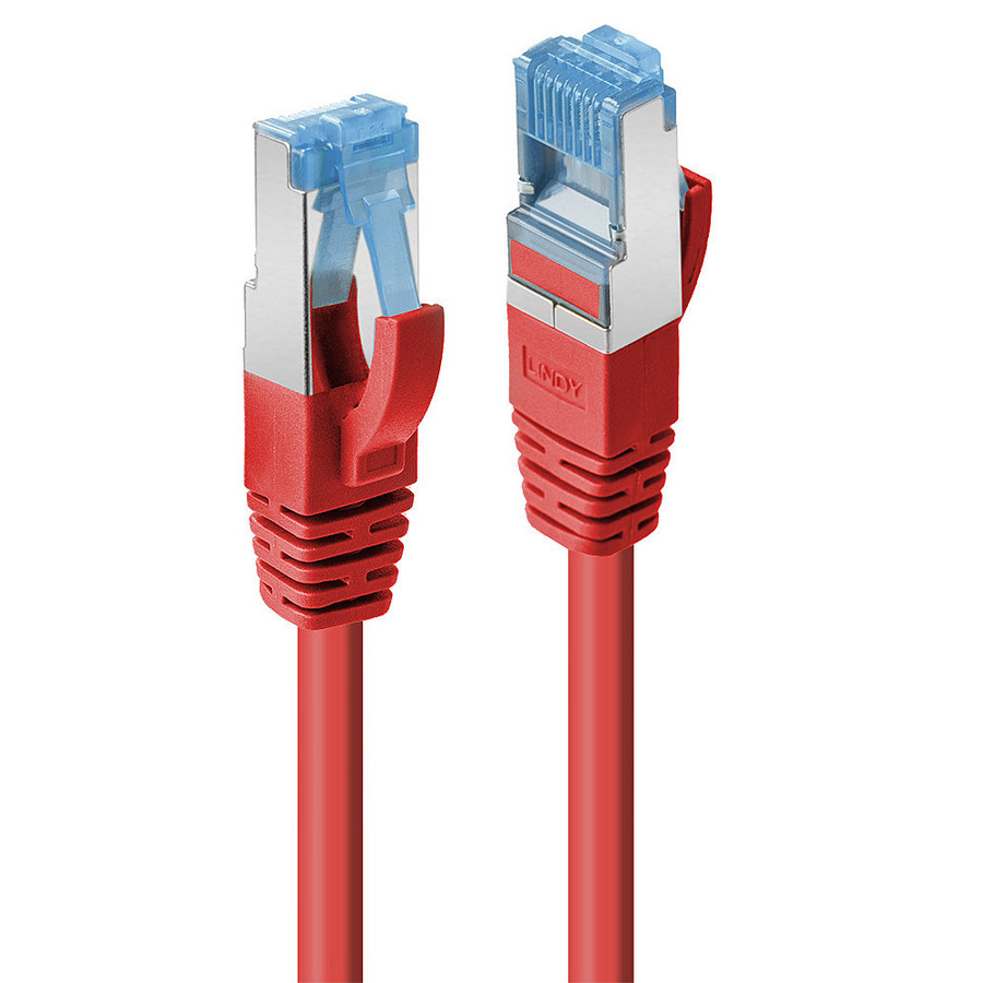 Lindy 47164 networking cable Red 2 m Cat6a S/FTP (S-STP)
