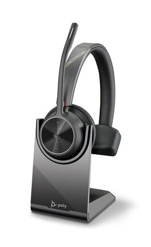HP Poly Voyager 4310-M Microsoft Teams Certified USB-C Headset +BT700 dongle +Charging Stand
