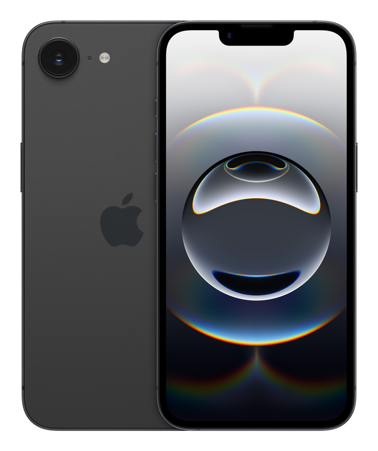 Apple iPhone 16e , 15.5 cm (6.1"), 2532 x 1170 pixels, 128 GB, 48 MP, iOS 18, Black