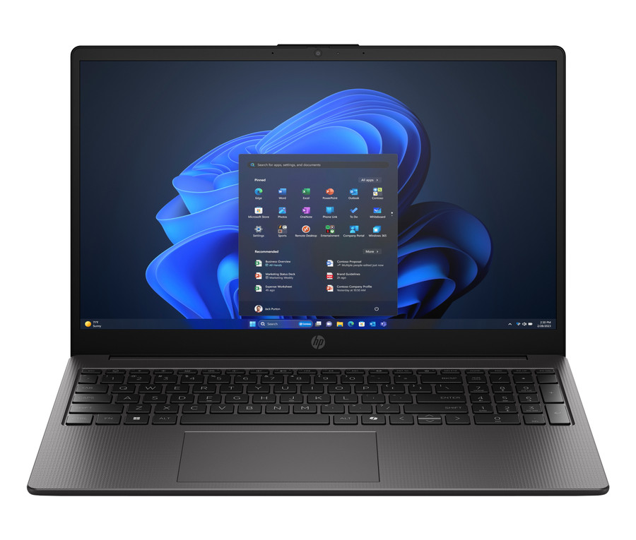 HP 250R G10 Intel Core 5 120U Laptop 39.6 cm (15.6") Full HD 24 GB DDR5-SDRAM 512 GB SSD Wi-Fi 6 (802.11ax) Windows 11 Pro Black