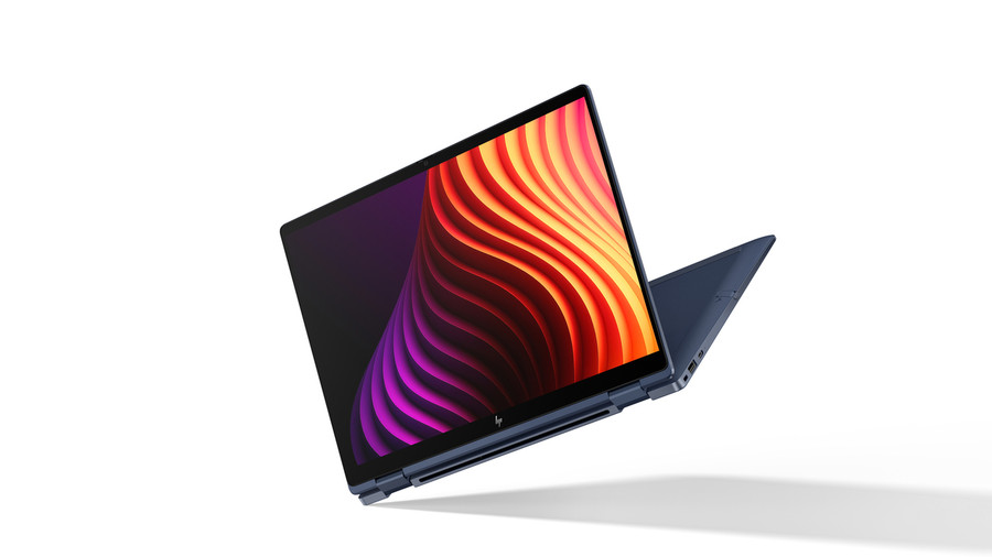 HP EliteBook X Flip G2i 14 inch Notebook Next Gen AI PC Copilot+ PC Intel Core Ultra X7 358H Hybrid (2-in-1) 35.6 cm (14") Touchscreen WUXGA 32 GB LPDDR5x-SDRAM 512 GB SSD Wi-Fi 7 (802.11be) Windows 11 Pro Blue