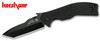 KERSHAW 6044TBLK EMERSON CQC-8K WAVE. 3.5" BLACK FINISH TANTO 8Cr14MoV BLADE. BLACK G-10 HANDLE. CUTLERY SHOPPE