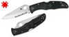 SPYDERCO C10PSBK ENDURA 4 LWT. 3.75" COMBO EDGE VG-10 BLADE. BLACK FRN HANDLE. CUTLERY SHOPPE