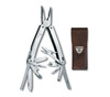 VICTORINOX SWISS ARMY SWISSTOOL SPIRIT X 105mm (4.13") MULTI-TOOL. LEATHER POUCH INCLUDED. CUTLERY SHOPPE