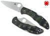 SPYDERCO C11ZFPGR ZOME GREEN DELCIA, 2.90" VG-10 BLADE, CUTLERY SHOPPE