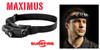 MAXIMUS HS3-A-BK HEADLAMP. SUREFIRE VARIABLE OUTPUT LED. CUTLERY SHOPPE
