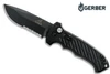 GERBER 30-000377 06 AUTO, AUTOMATIC KNIFE, COMBO EDGE BLADE, CUTLERY SHOPPE