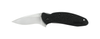 KERSHAW 1620 SCALLION SPEEDSAFE ASSISTED FLIPPER. 2.4" 420HC PLAIN EDGE BLADE. BLACK GFN HANDLE. MADE IN USA. CUTLERY SHOPPE