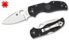 SPYDERCO C41PBK5 NATIVE 5. 2.95" PLAIN EDGE CPM-S30V BLADE. BLACK FRN HANDLE. CUTLERY SHOPPE