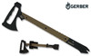 Gerber Downrange Tomahawk w/ Prybar- 420HC Steel Body w/ Cerakote Black Coating & Desert Tan G10 Handle Scales - CUTLERY SHOPPE 