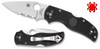 C41, C41PSBK5 SPYDERCO NATIVE 5. 2.95" CPM-S30V COMBO EDGE BLADE. BLACK FRN HANDLE. CUTLERY SHOPPE