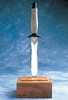 GERBER LEGENDARY BLADES HARDWOOD DISPLAY STAND. MADE EXCLUSIVELY FOR CUTLERY SHOPPE
