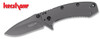 KERSHAW 1555TI HINDERER CRYO SPEEDSAFE ASSIST FLIPPER. 2.75" PLAIN EDGE 8Cr13MoV BLADE. TITANIUM COATED FRAMELOCK HANDLE. CUTLERY SHOPPE