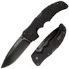 COLD STEEL 27BS RECON 1 FOLDER. 4.0" PLAIN EDGE SPEAR POINT CPM-S35VN BLADE. BLACK G-10 HANDLE. CUTLERY SHOPPE