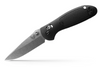 Benchmade 556-S30V AXIS Mini Griptilian - 2.91" Plain Edge Drop Point CPM-S30V Blade - Black GFN Handle