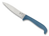 Spyderco K20SBL Counter Puppy - 3.46" Serrated Edge 7Cr17 Blade - Blue Handle