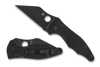 Spyderco C85GPBBK2 Yojimbo 2 - Michael Janich Design - 3.2" Black DLC Finish CPM-S30V Blade - Black G-10 Handle - CUTLERY SHOPPE