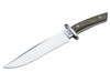Boker Arbolito 02BA595M El Gigante - 9.3" Plain Edge Böhler N695 Blade - Grey Micarta Handle - Black Leather Belt Sheath 