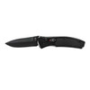 Gerber 30-001321 Empower AUTOMATIC - 3.25" Plain Edge CPM-S30V Black Finish Blade Blade - Type III Hard Anodized Black Aluminum Handle w/Armored Grip Plates  - CUTLERY SHOPPE 