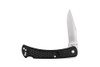 BUCK KNIVES 110BKS1 110 SLIM SELECT HUNTER. 3.75" PLAIN EDGE CLIP POINT 420HC BLADE. BLACK NYLON HANDLE. SHOWN OPEN. CUTLERY SHOPPE