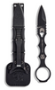 BENCHMADE 177BK MINI SOCP SKELETONIZED DAGGER. 2.22" SINGLE EDGE 440C BLADE W/BK1 BLACK FINISH. BLACK MOLDED SHEATH W/CLIP. DETAIL SHOWN. CUTLERY SHOPPE