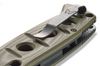Benchmade 2750SFE-2 Adamas Automatic - 3.78" Combo Edge CPM-CruWear Drop Point Blade - Olive Drab G-10 Handle