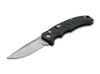 Boker Plus 01BO482 Intention II AUTOMATIC - 3.15" Stonewash Finish D2 Blade - Black G-10 Handle