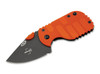 Boker Plus 01BO528 Subcom 2.0 - 2.28" Plain Edge D2 Blade - Orange Zytel Scales DISCONTINUED ONLY 5 LEFT
