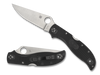 Spyderco C258PBK Stretch 2 XL Lightweight - 3.92" Plain Edge VG-10 Blade - Black FRN Handle