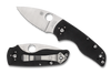Spyderco C230NLGP Lil' Native Slipit - 2.42" CPM-S30V Plain Edge Blade - Black G-10 Handle