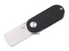 BOKER PLUS 01BO489 SUIISEKI FLIPPER FOLDER. 1.54" D2 BLADE. BLACK G-10 & STAINLESS STEEL FRAME LOCK HANDLE. CUTLERY SHOPPE